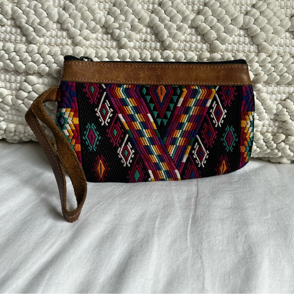 Huipil wristlet
